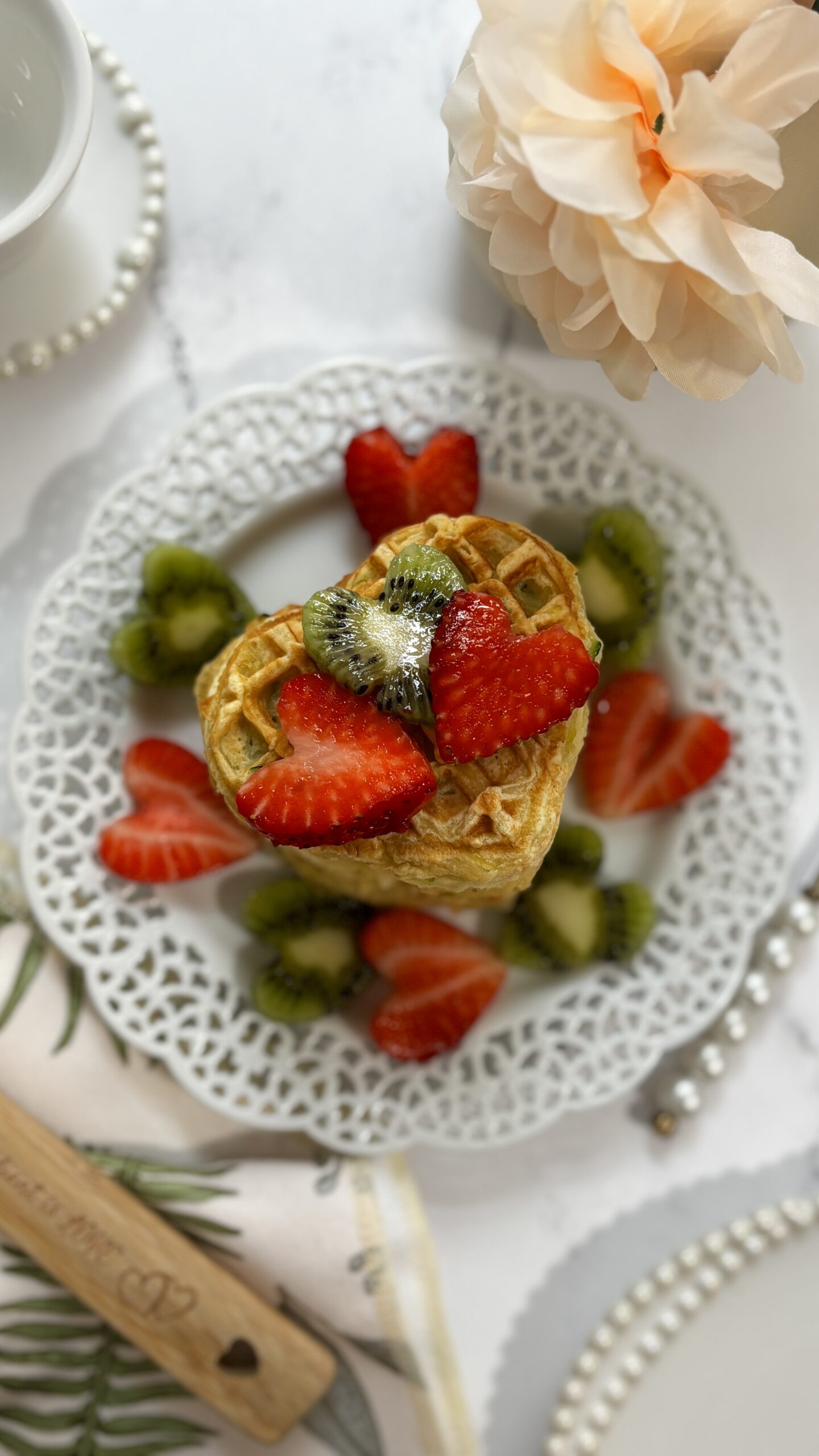 Hidden Veggie Zucchini Waffles