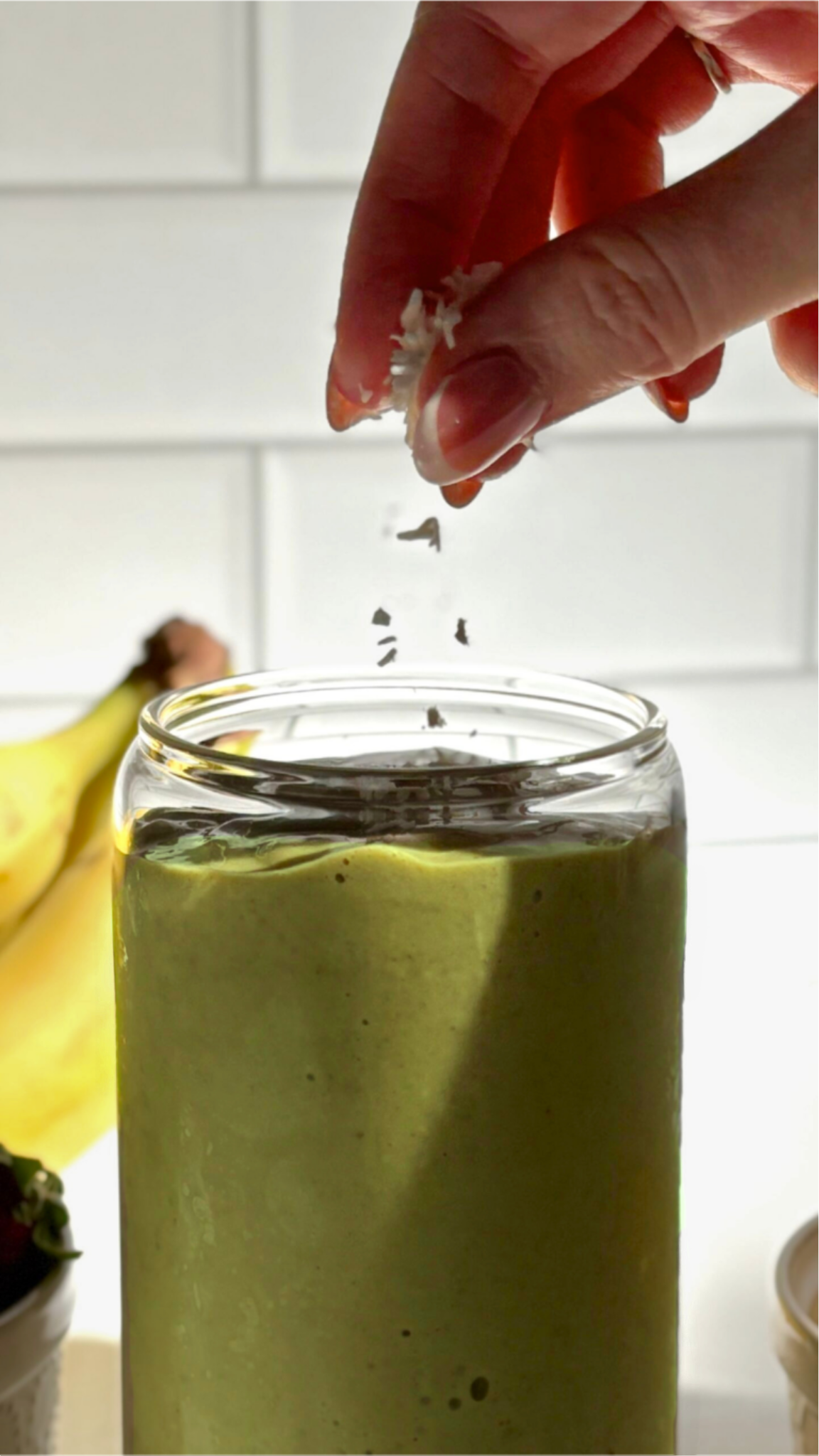 High-Fiber Tropical Smoothie
