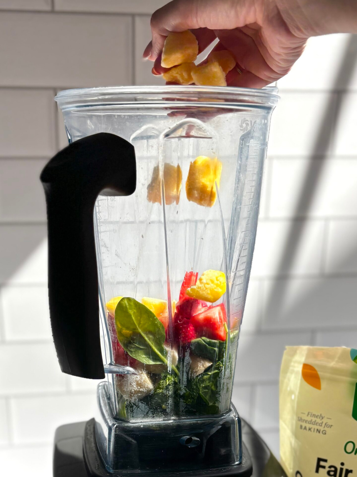High-Fiber Tropical Smoothie