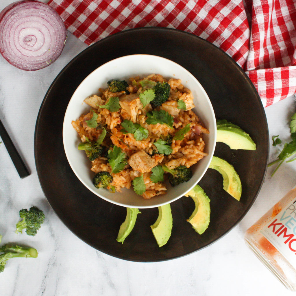 Vegan Kimchi Fried Rice - Nutrimental
