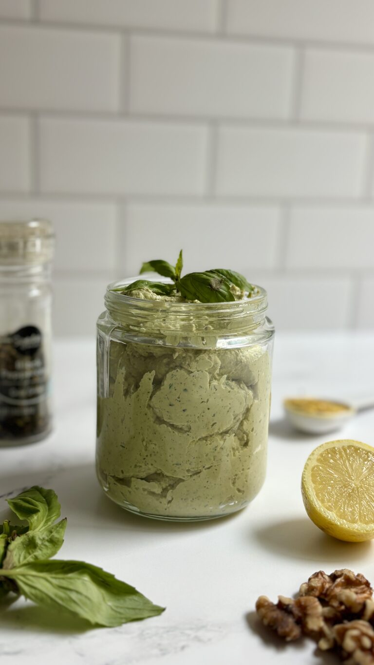Creamy Vegan Tofu Pesto