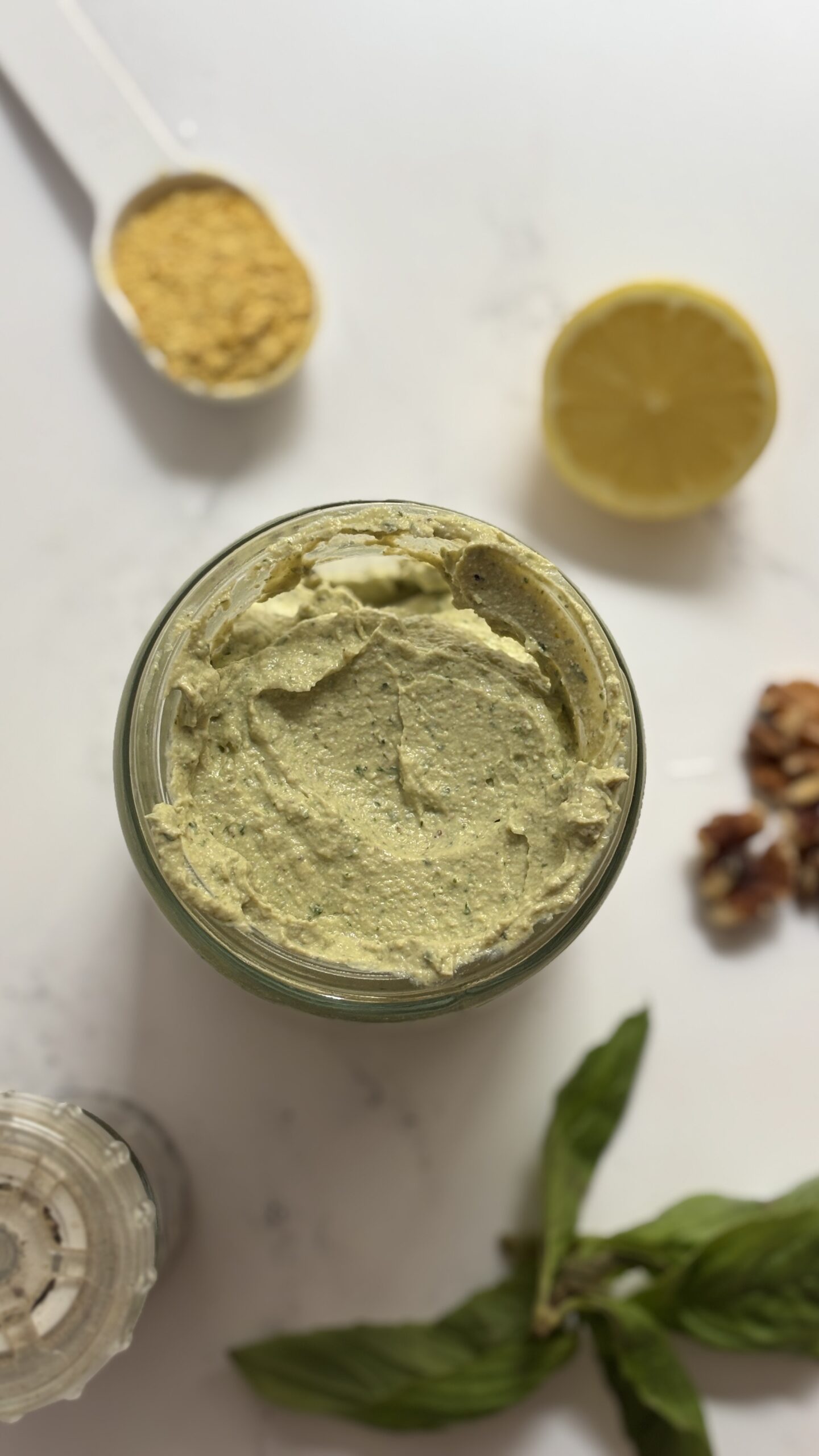 Vegan Creamy Tofu Pesto