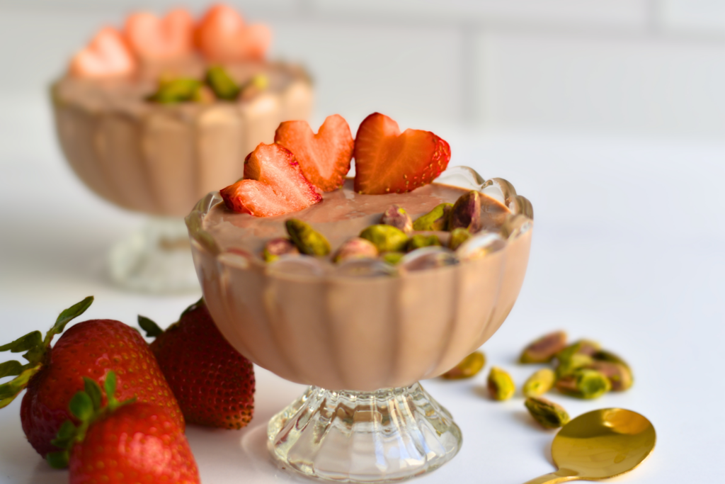 High-Protein Chocolate Tofu Pudding