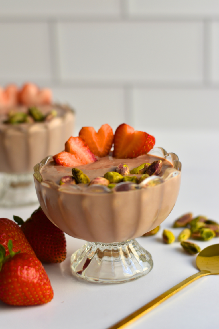 High-Protein Chocolate Tofu Pudding