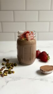 High-Protein Chocolate Tofu Pudding