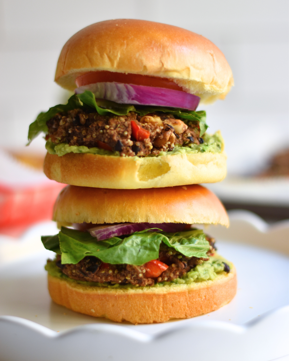Black Bean Quinoa Burgers