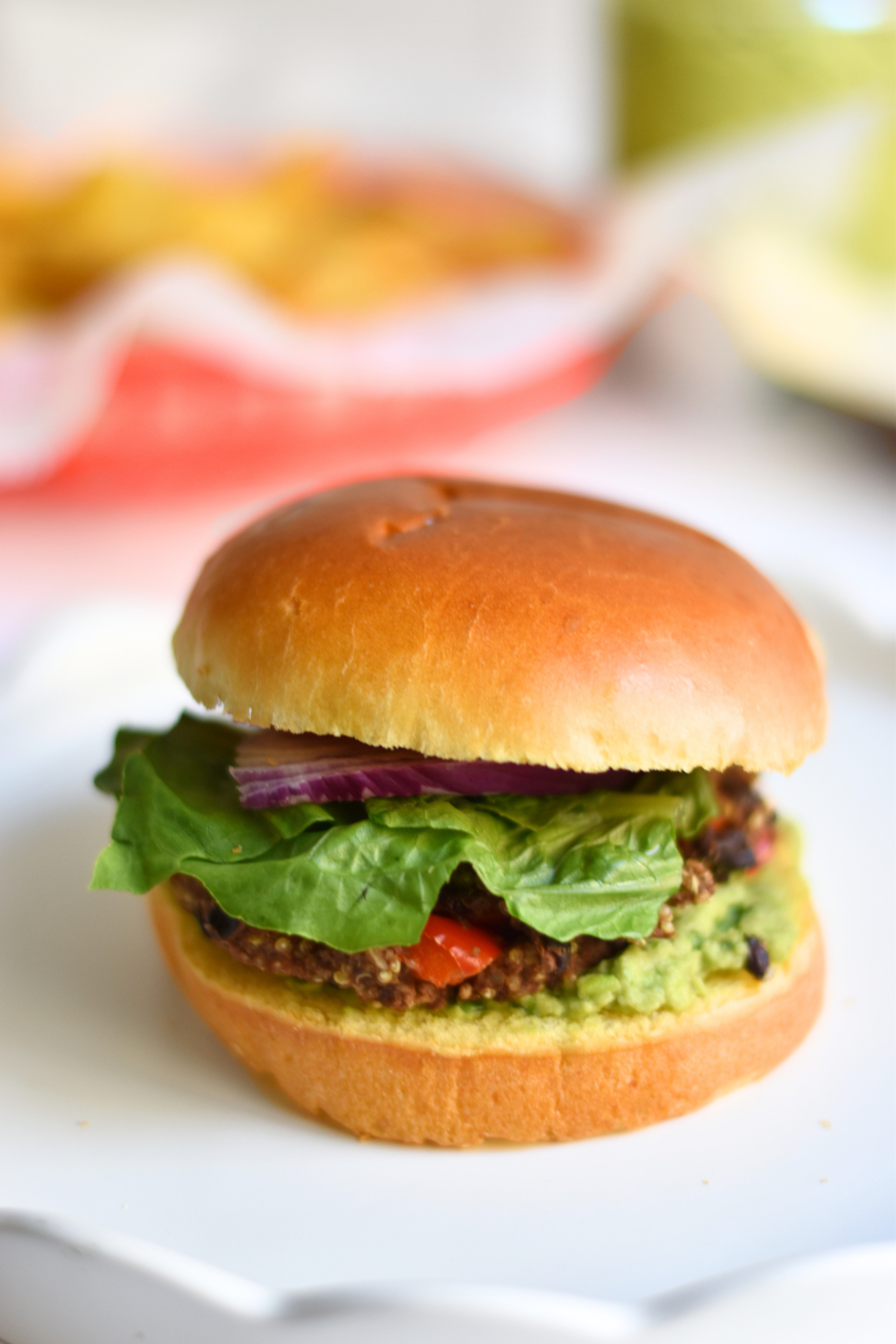 Black Bean Quinoa Burgers