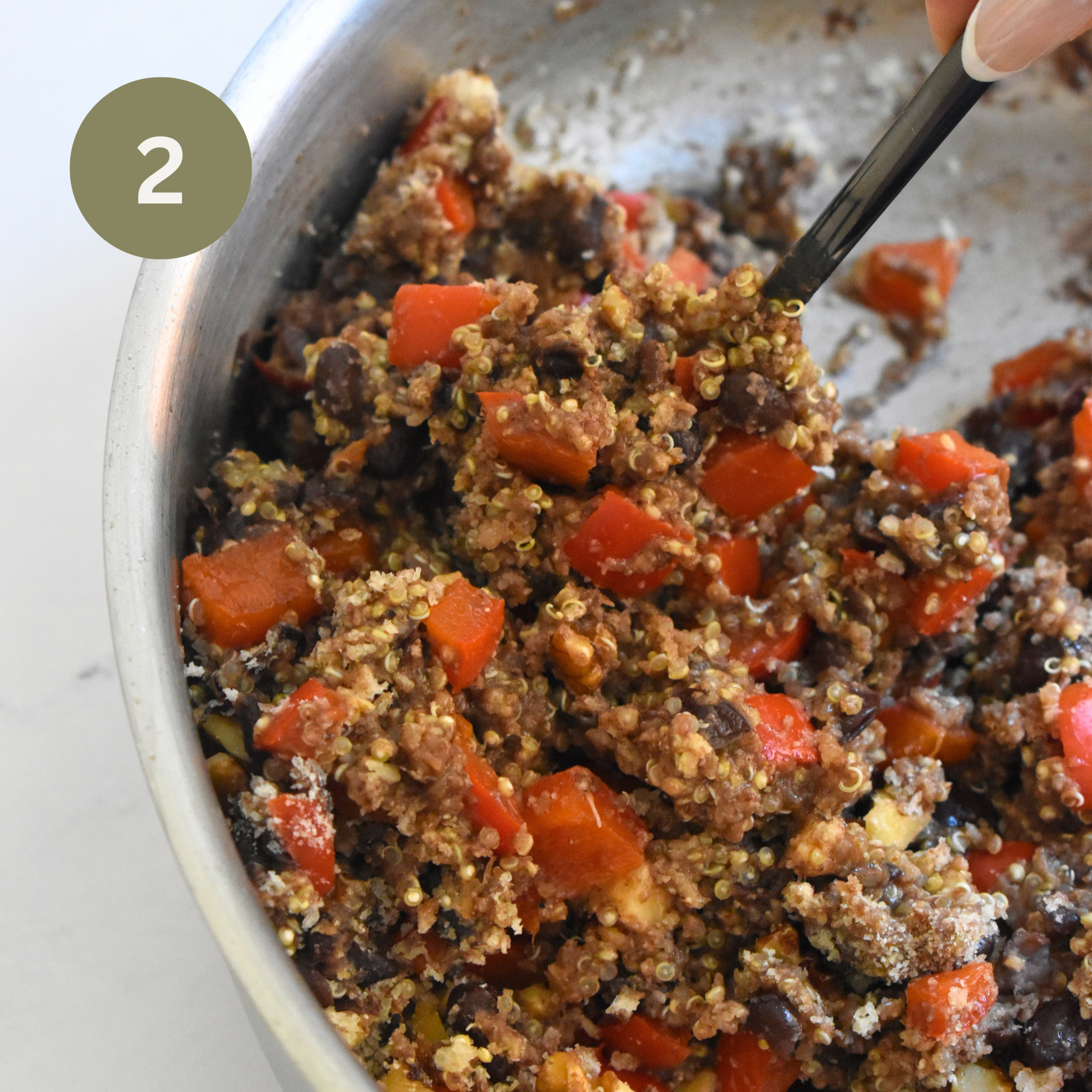 Black Bean Quinoa Burgers