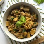 One-Pot Creamy Vegan Beef Pasta