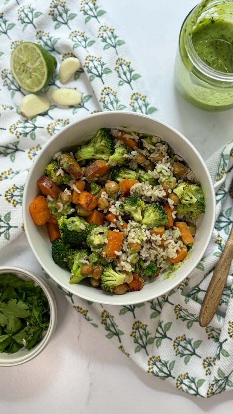 Wild Rice & Veggie Bowl