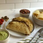 Cheesy Walnut Lentil Baked Tacos