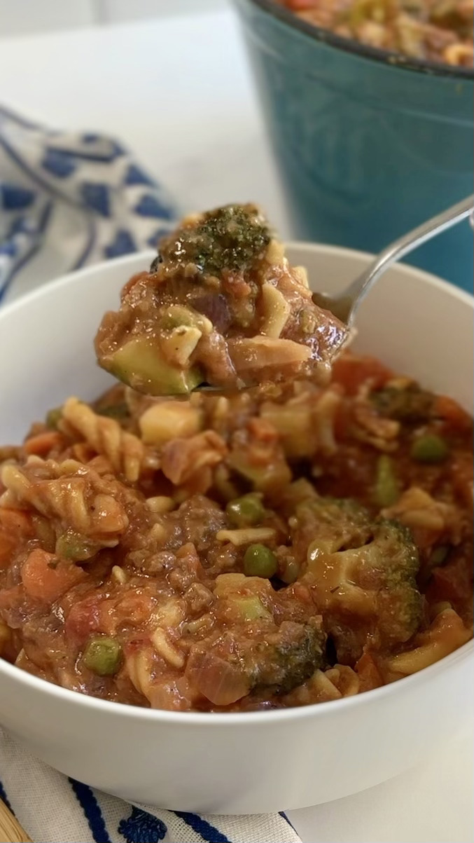 One-Pot Creamy Veggie Pasta