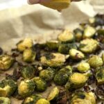 Lemon Parmesan Roasted Brussels Sprouts
