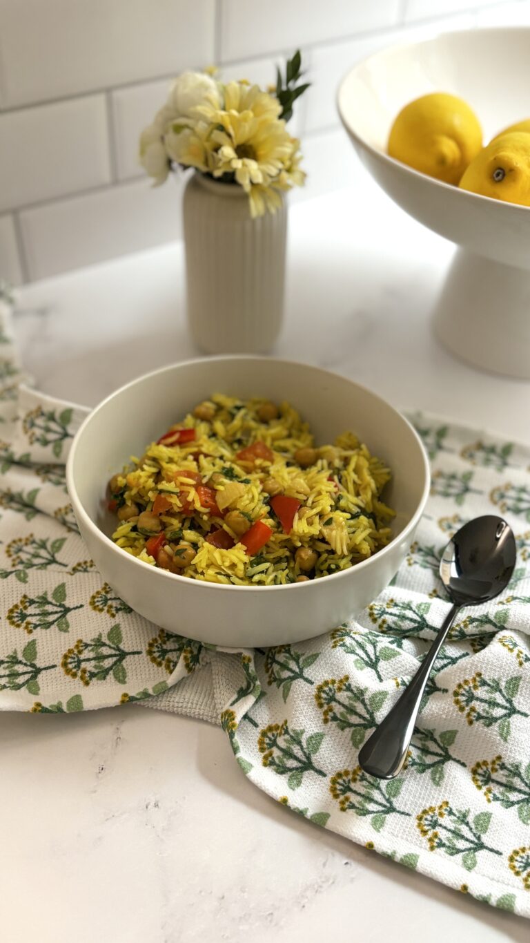 One-Pot Lemon Veggie Rice