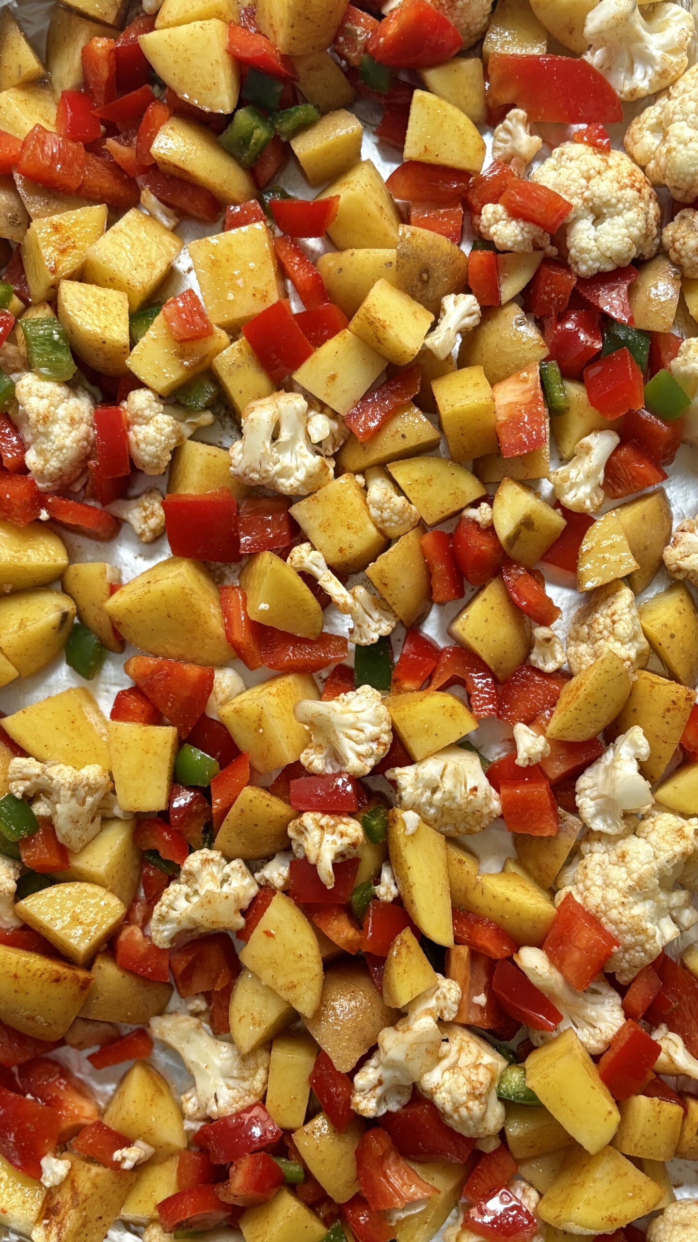 Roasted Chickpea and Potato Kale Bowl