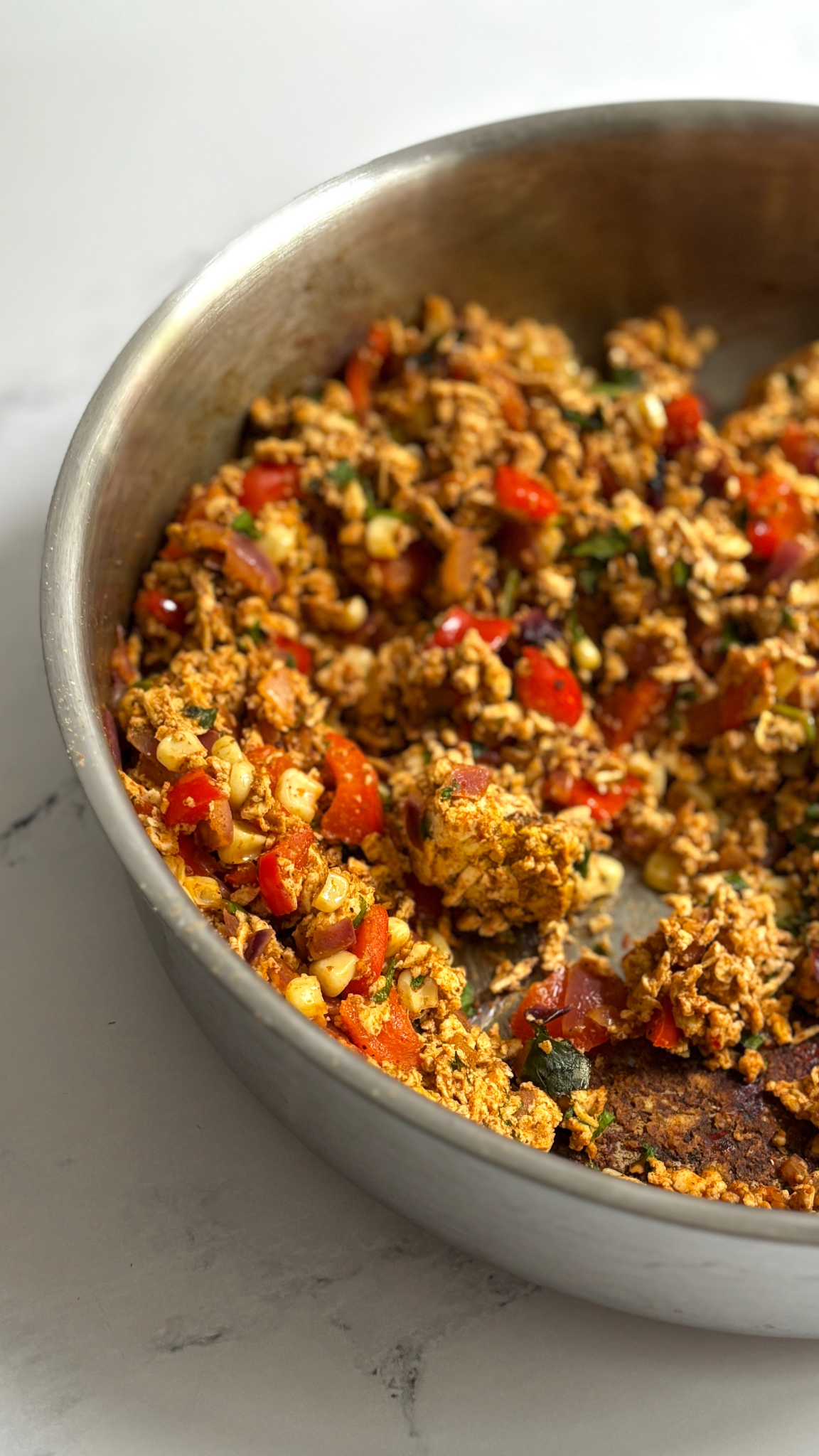 easy tofu tandoori quesadillas