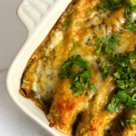 Veggie Enchiladas with Sweet Potato, Black Beans, and Corn