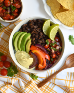 Black Bean Burrito Bowls