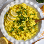 Easy Lemon Rice with Parsley
