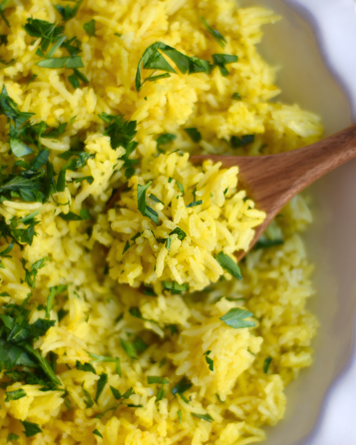 Easy Lemon Rice with Parsley