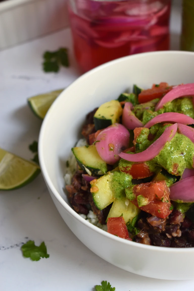 Indian-Inspired Burrito Bowls