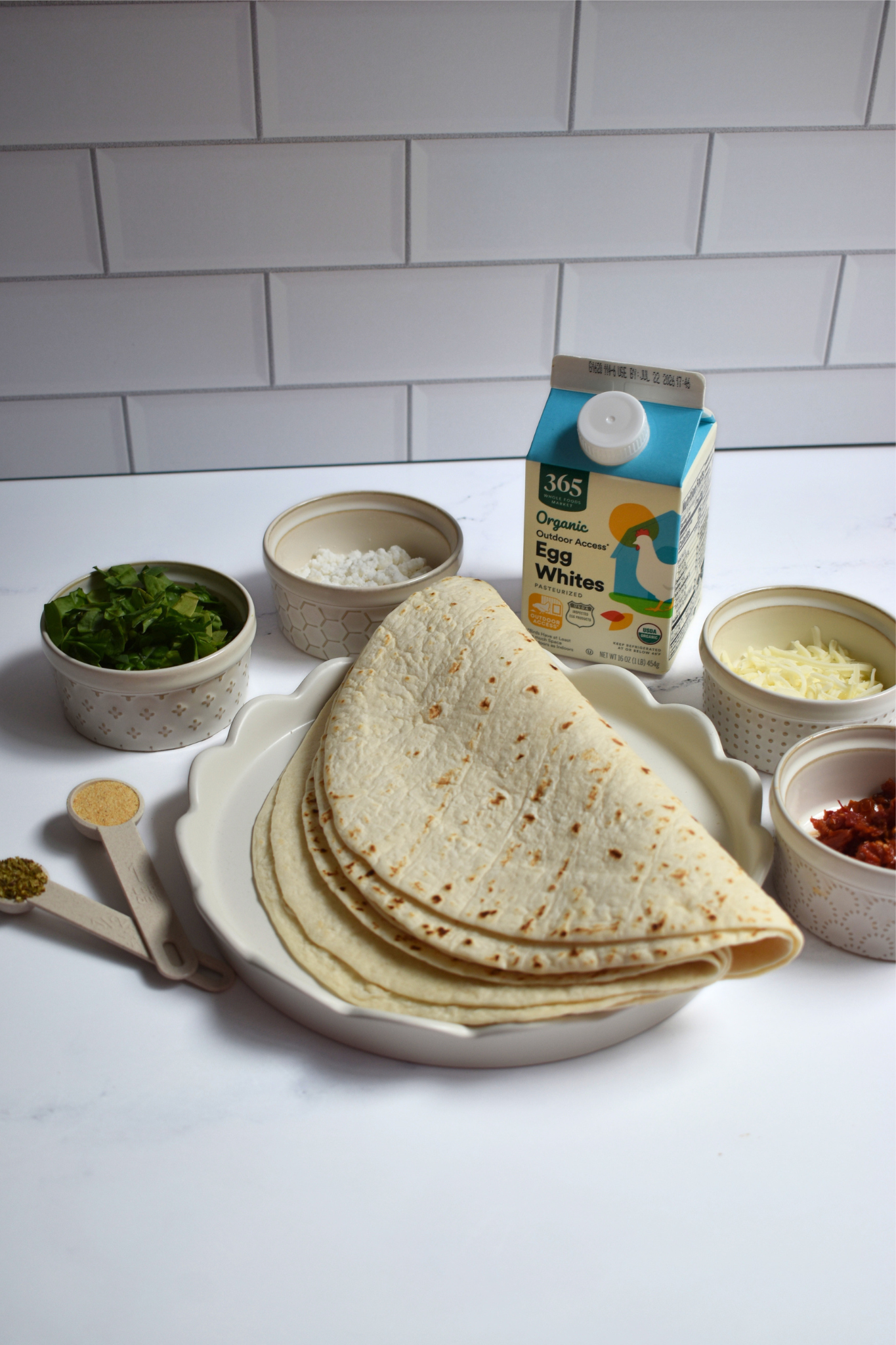 spinach feta egg white wrap