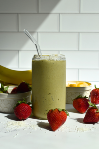 High-Fiber Tropical Smoothie
