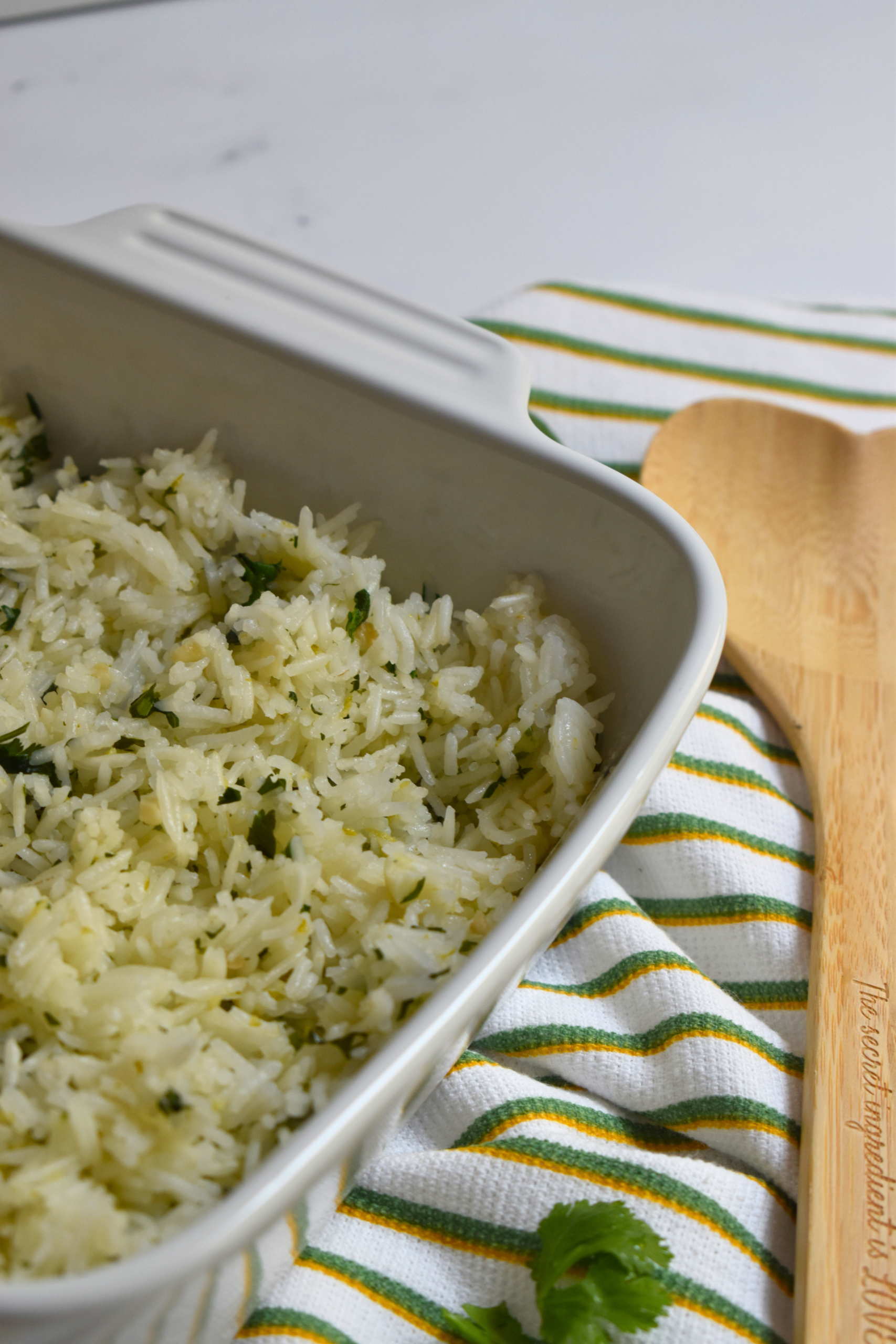 Simple Cilantro Lime Rice