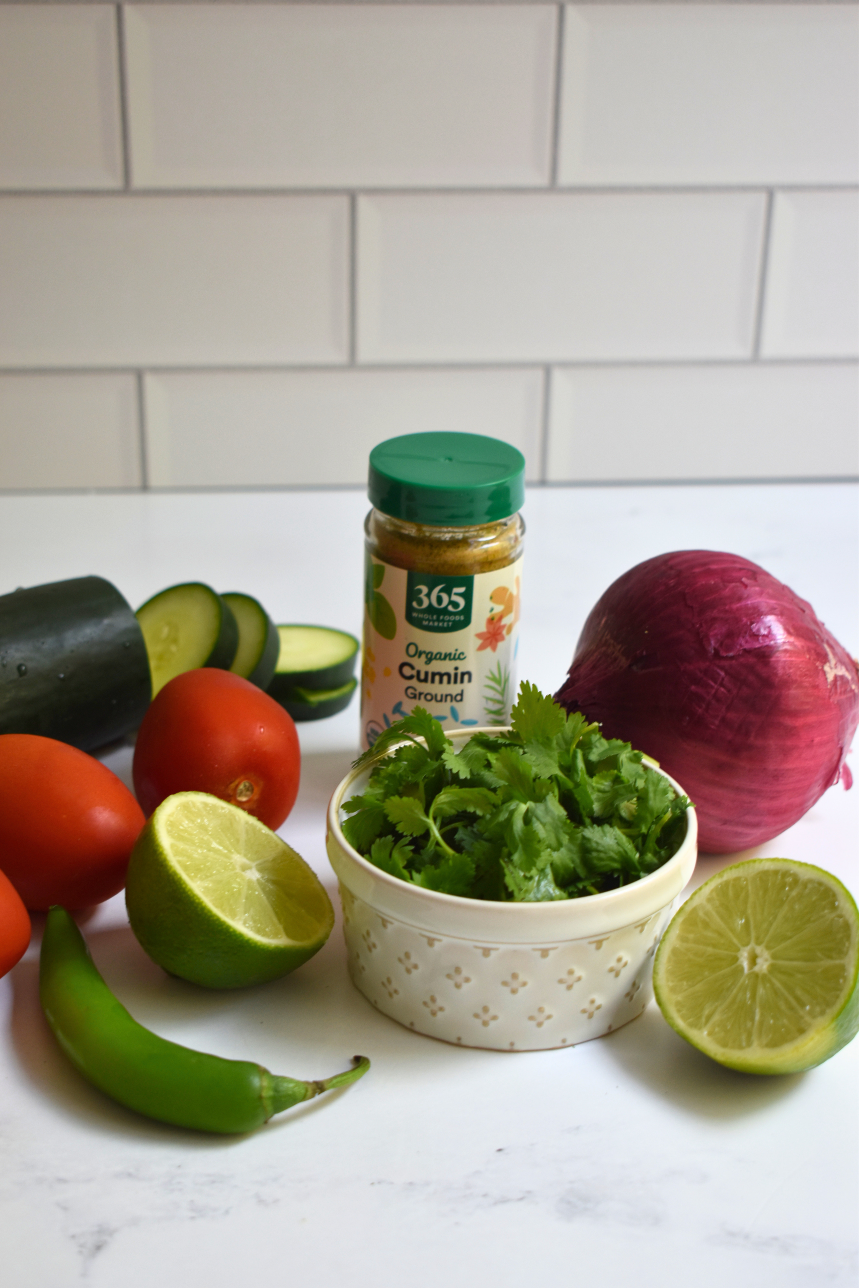 Healthy Spicy Cucumber Salad