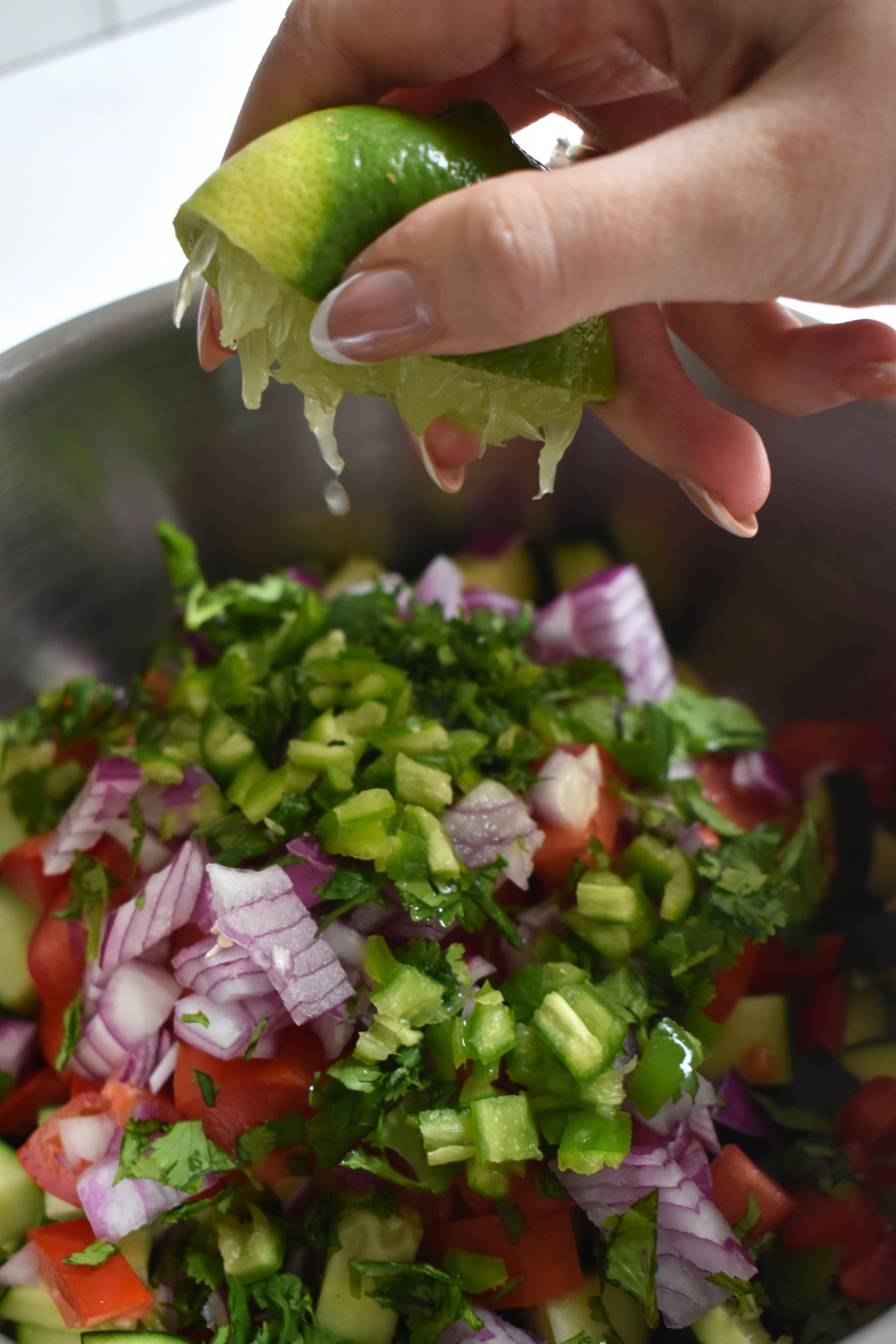 Healthy Spicy Cucumber Salad