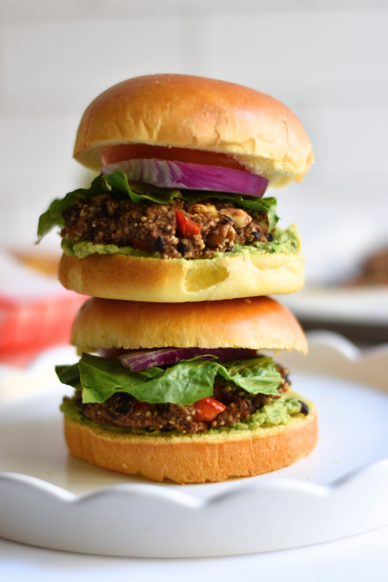 Black Bean Quinoa Burger