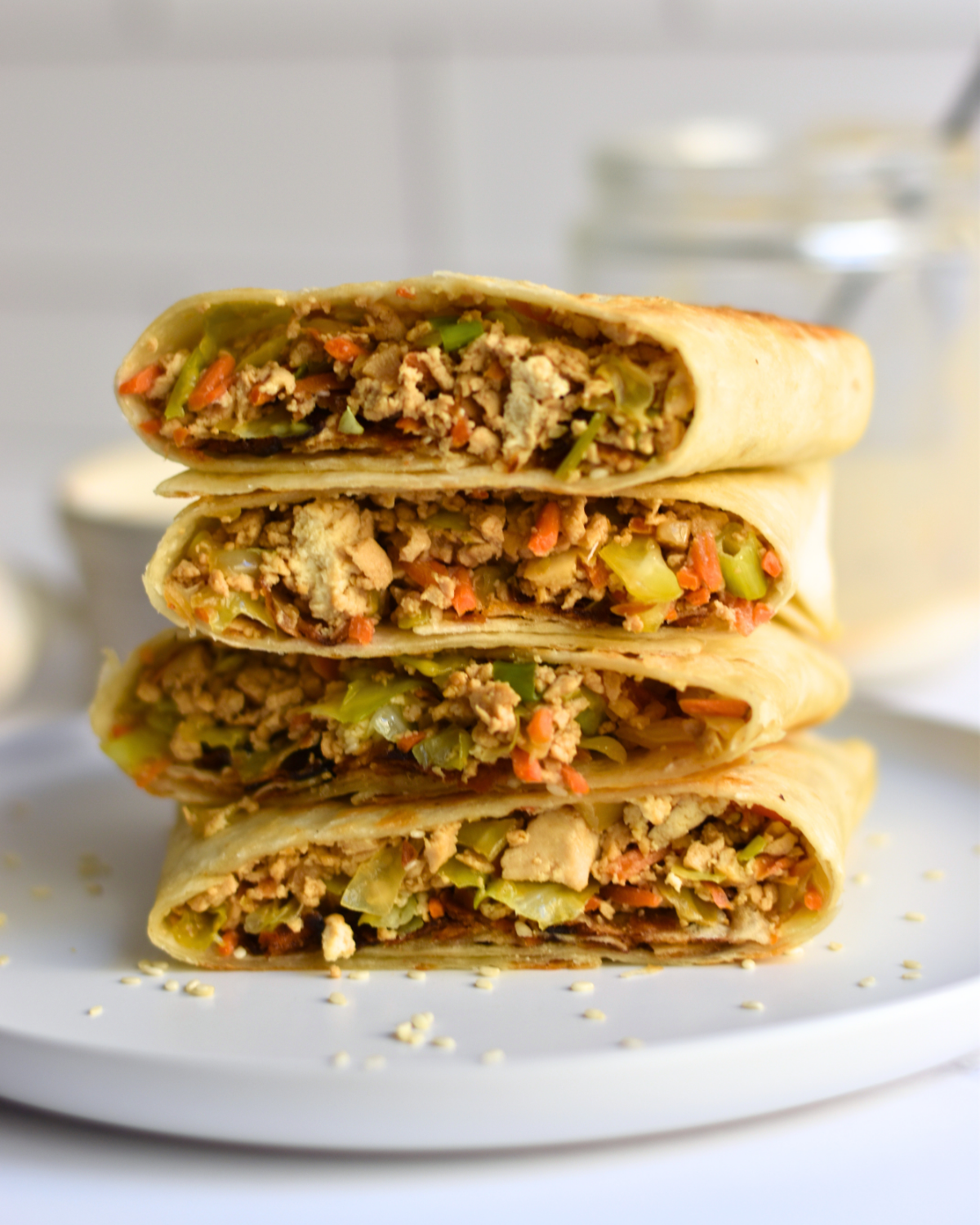 Egg Roll Burrito