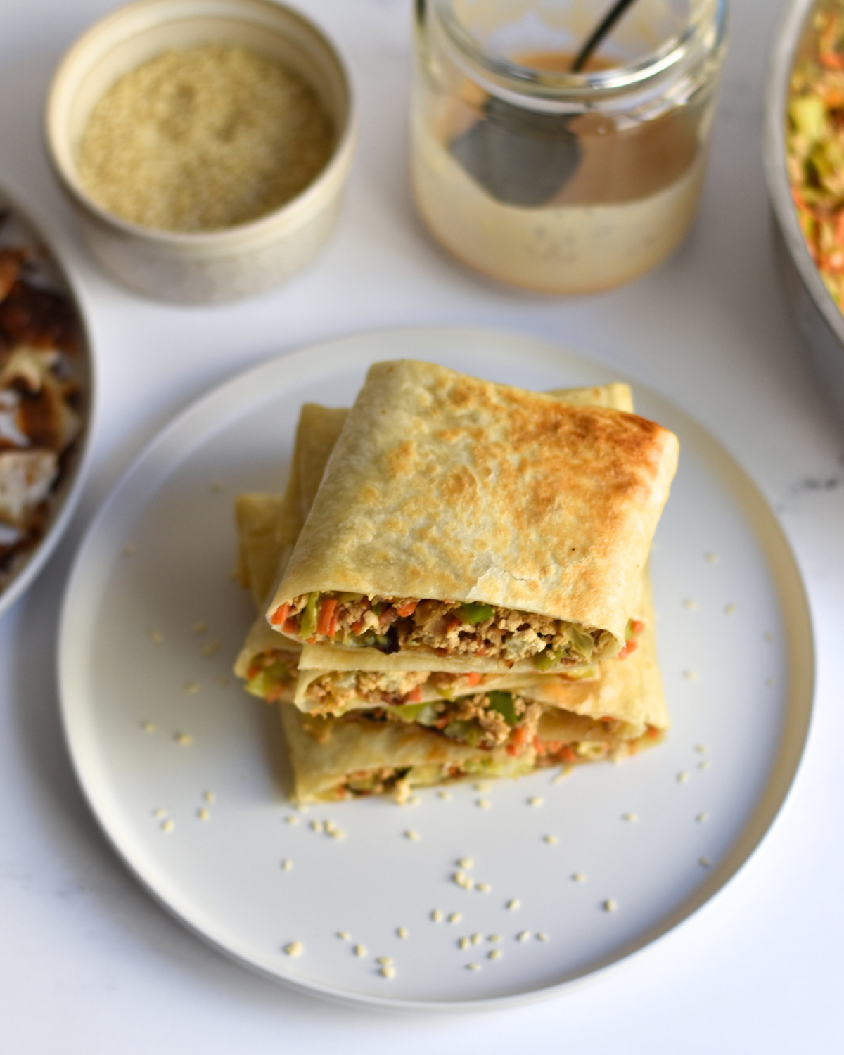 Egg Roll Burrito