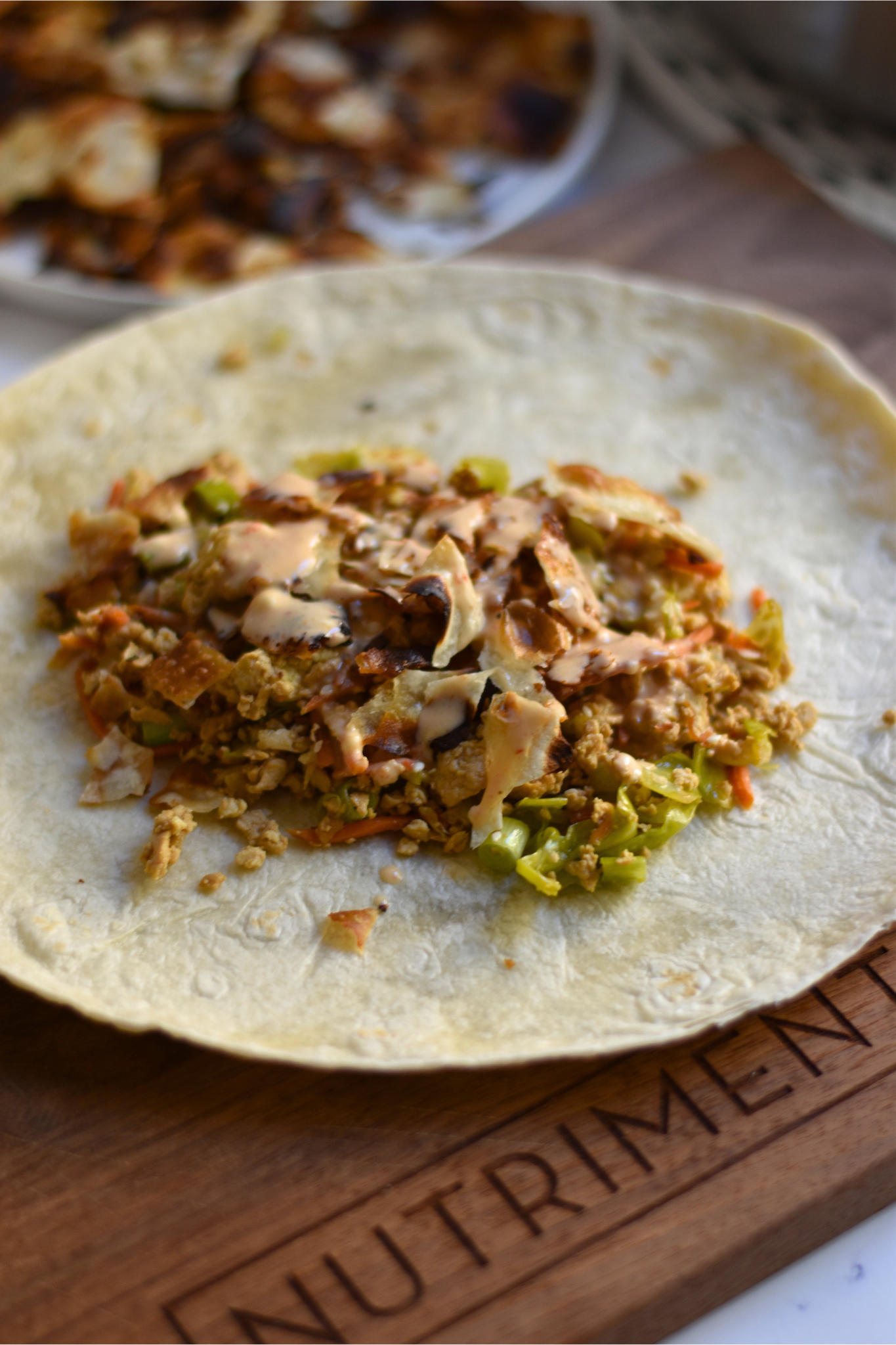 Egg Roll Burrito