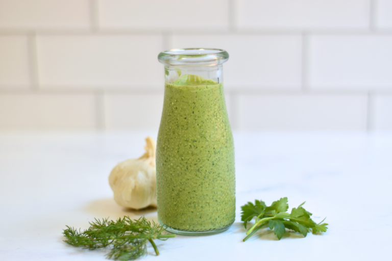 Green Goddess Yogurt Dressing