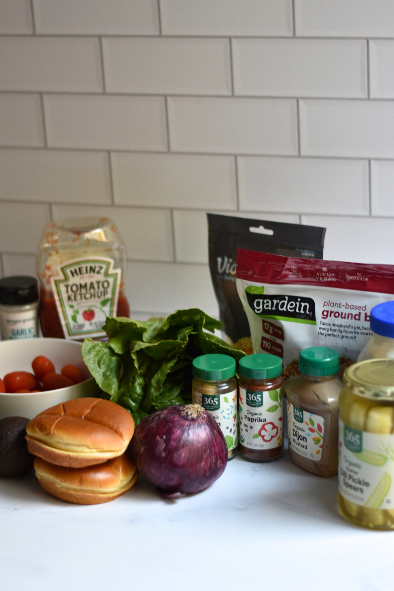 Vegan Burger Salad Bowl