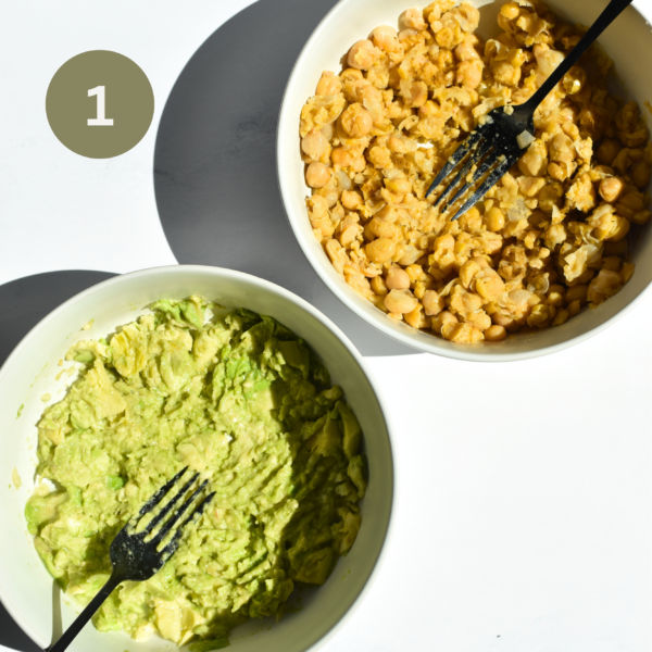 Avocado Chickpea Toast