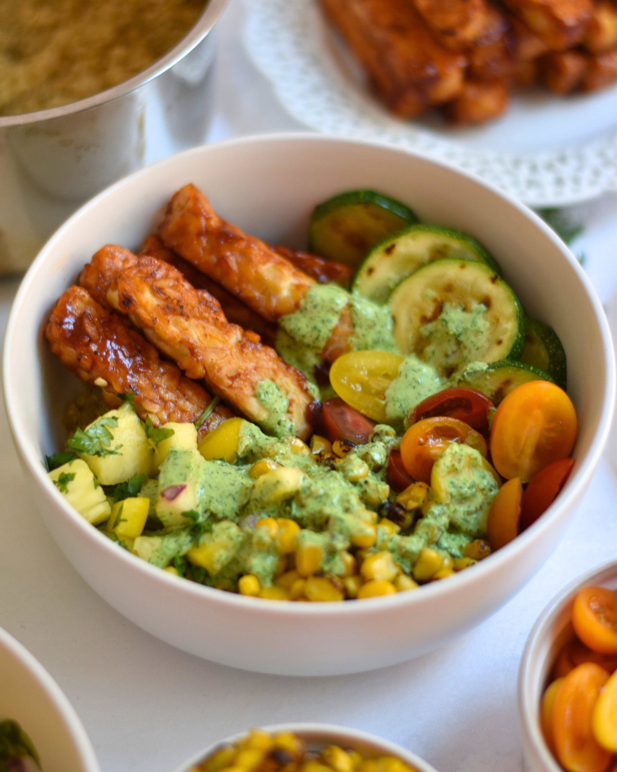 BBQ Tempeh Bowls