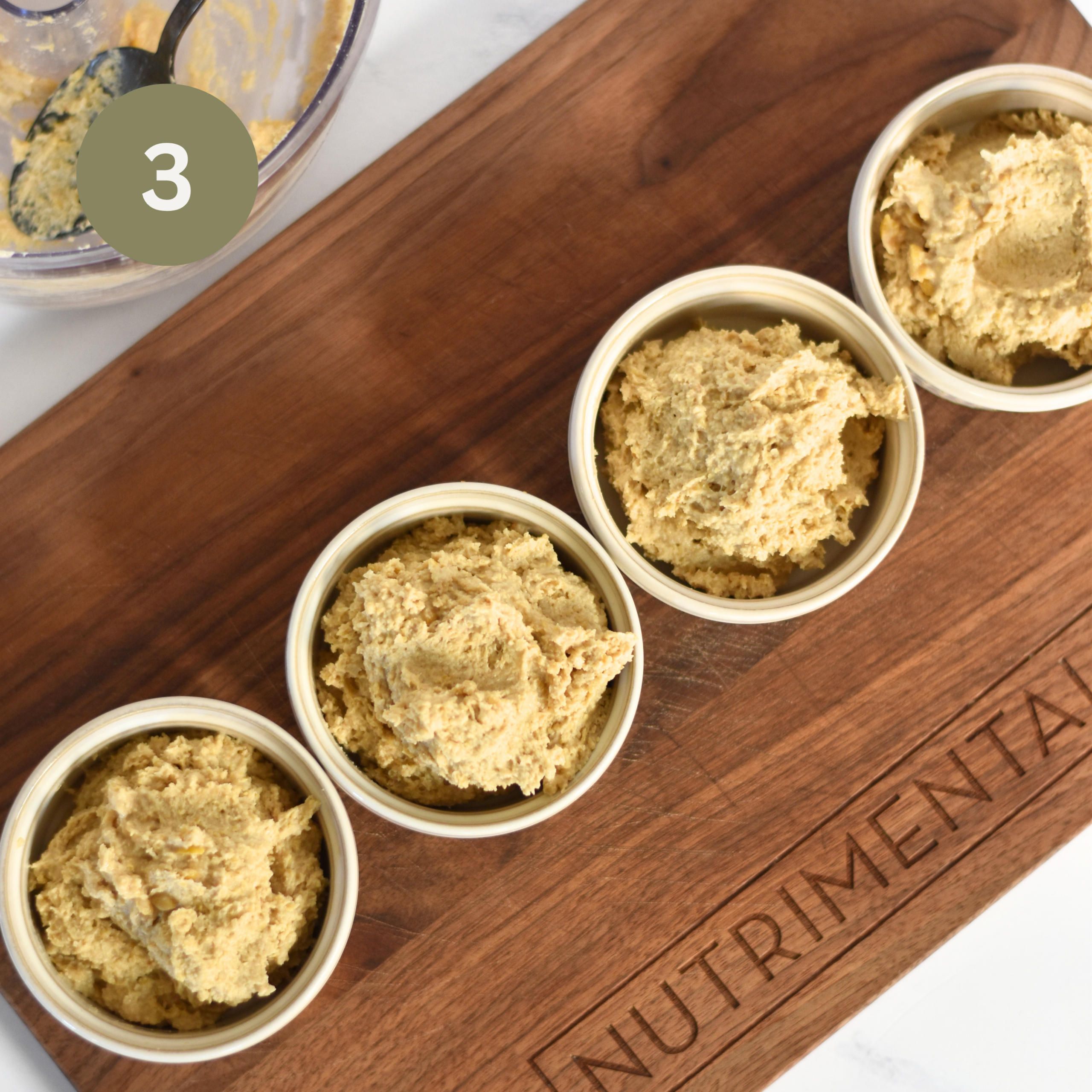 Chickpea Cookie Cups