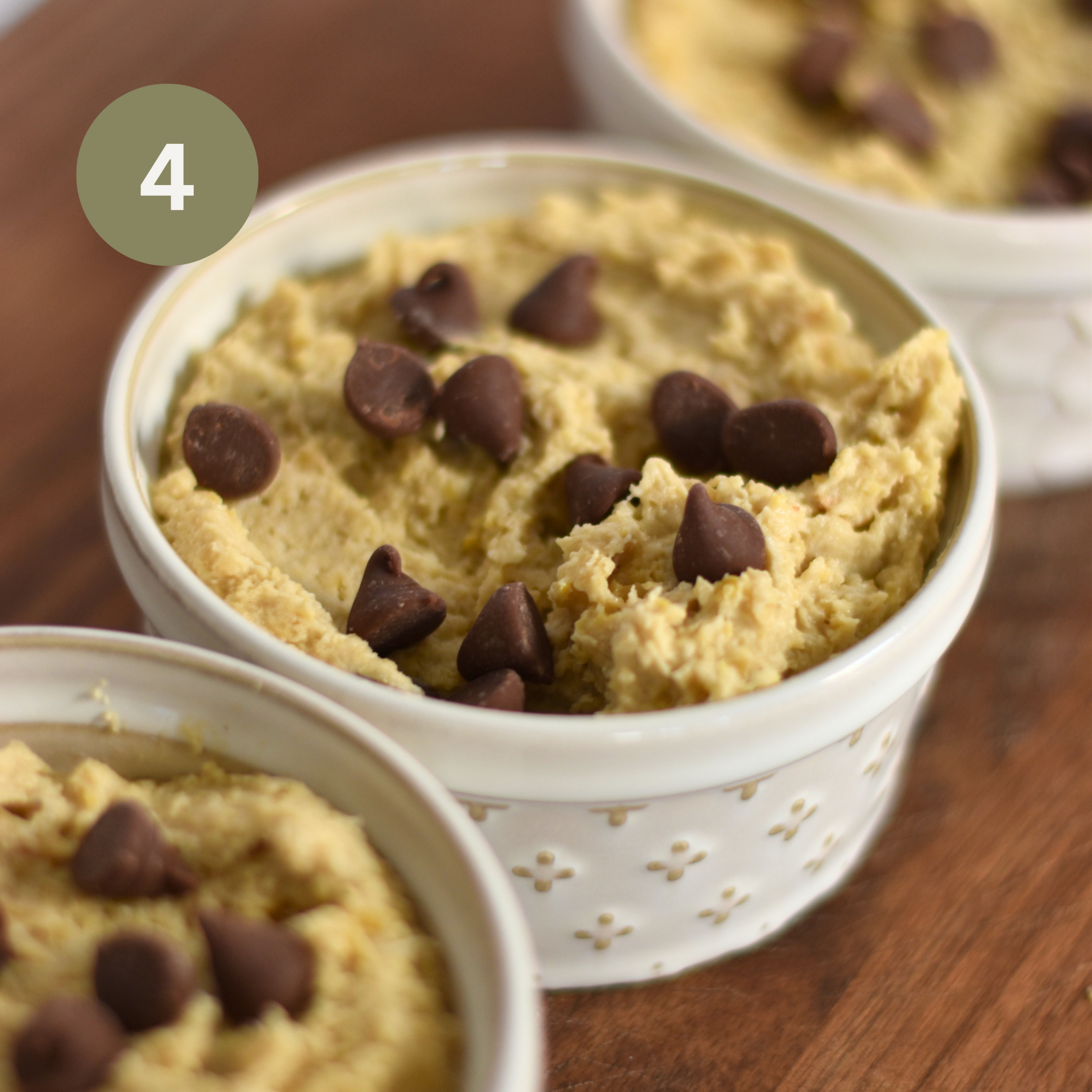 Chickpea Cookie Cups