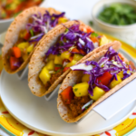 Easy Lentil Tacos with Pineapple Salsa