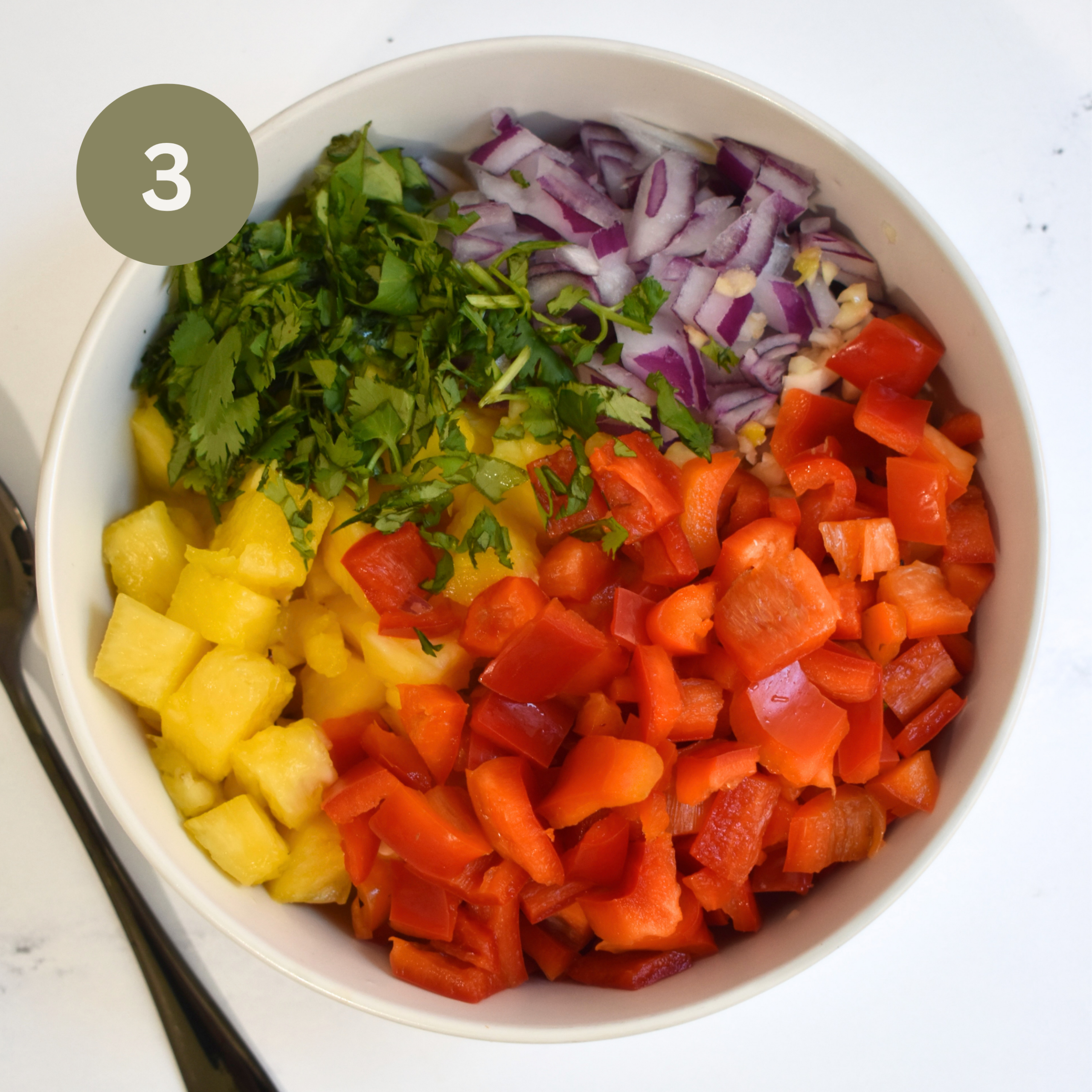 Easy Lentil Tacos with Pineapple Salsa