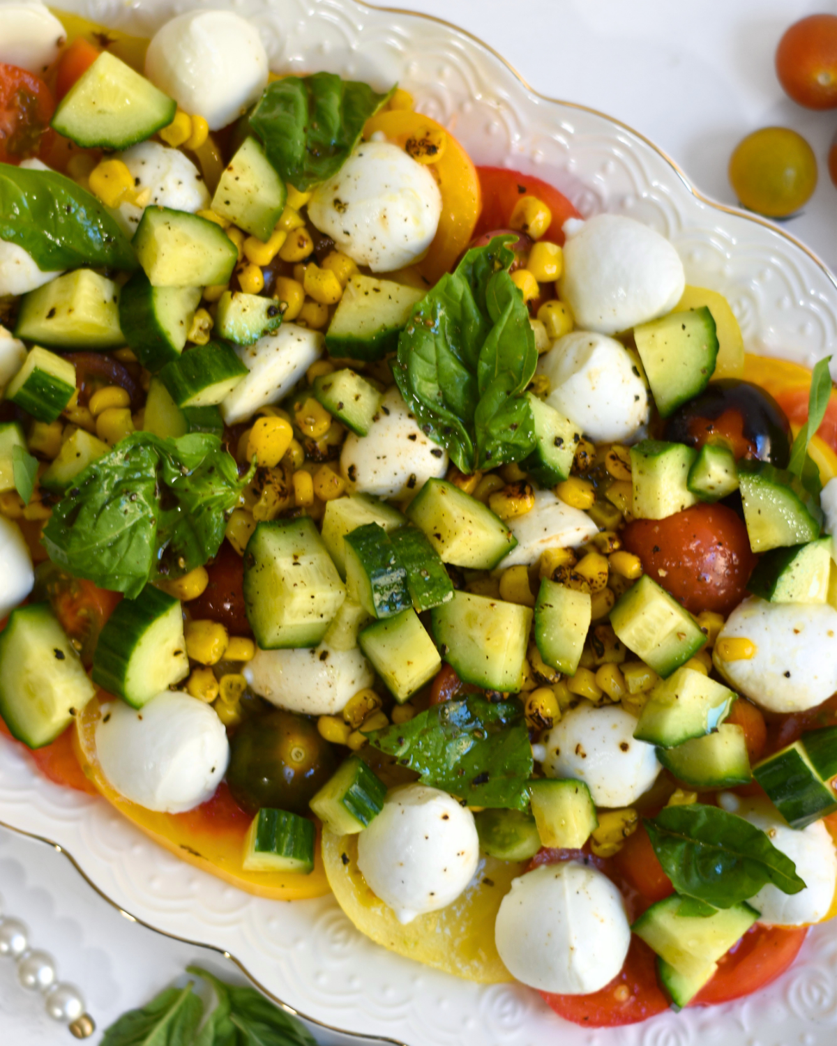 Heirloom Tomato Burrata Salad