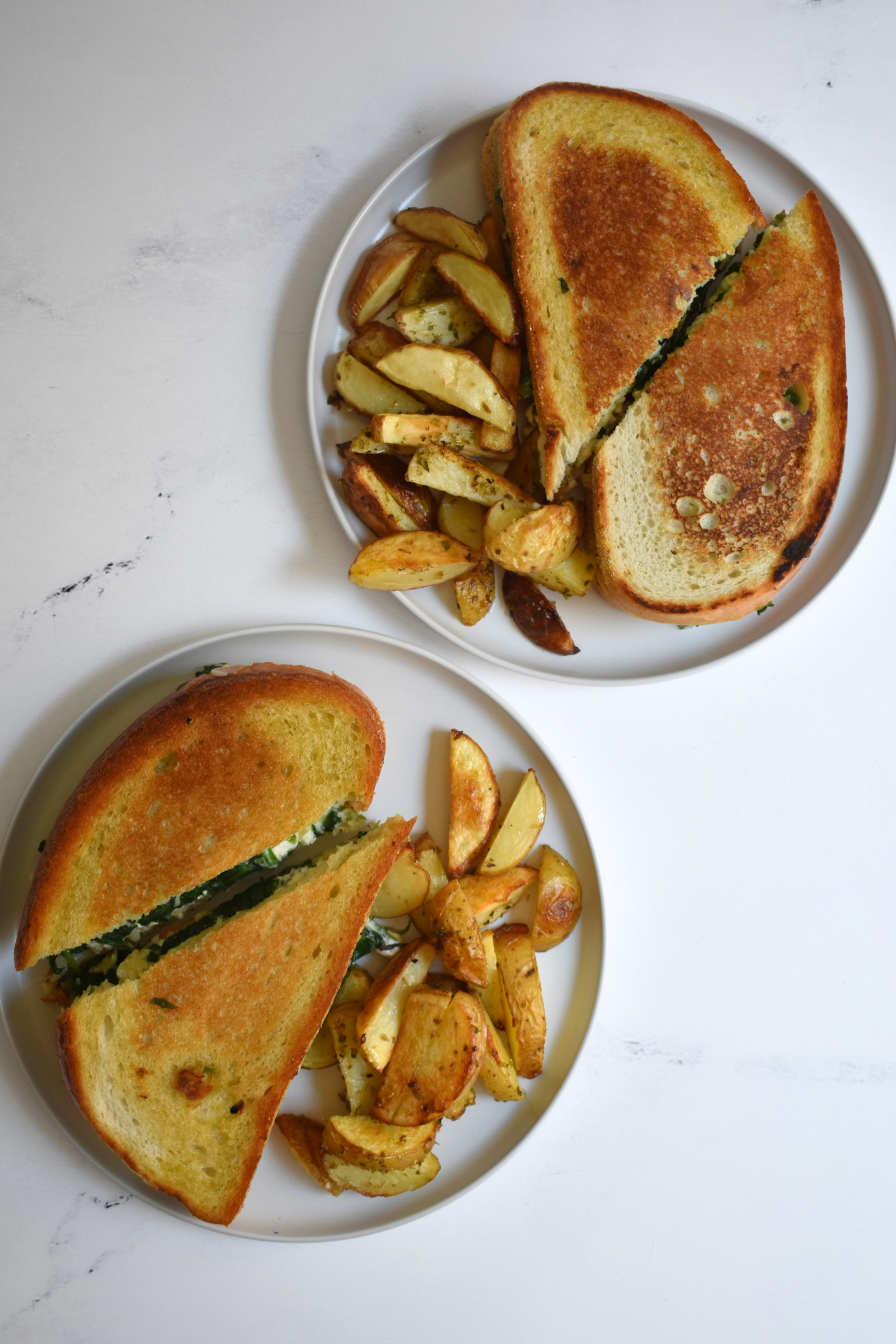 HelloFresh Review: Cheesy Spinach, Tomato & Feta Panini