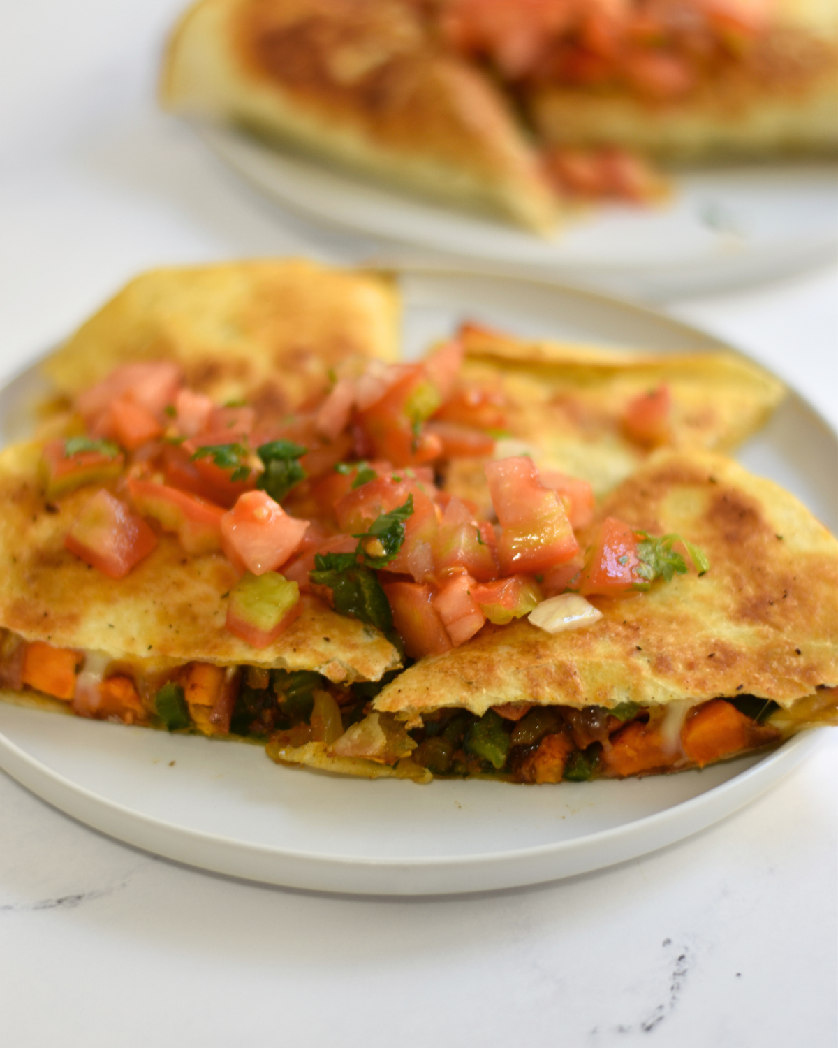 HelloFresh Review: Sweet Potato & Pepper Quesadillas