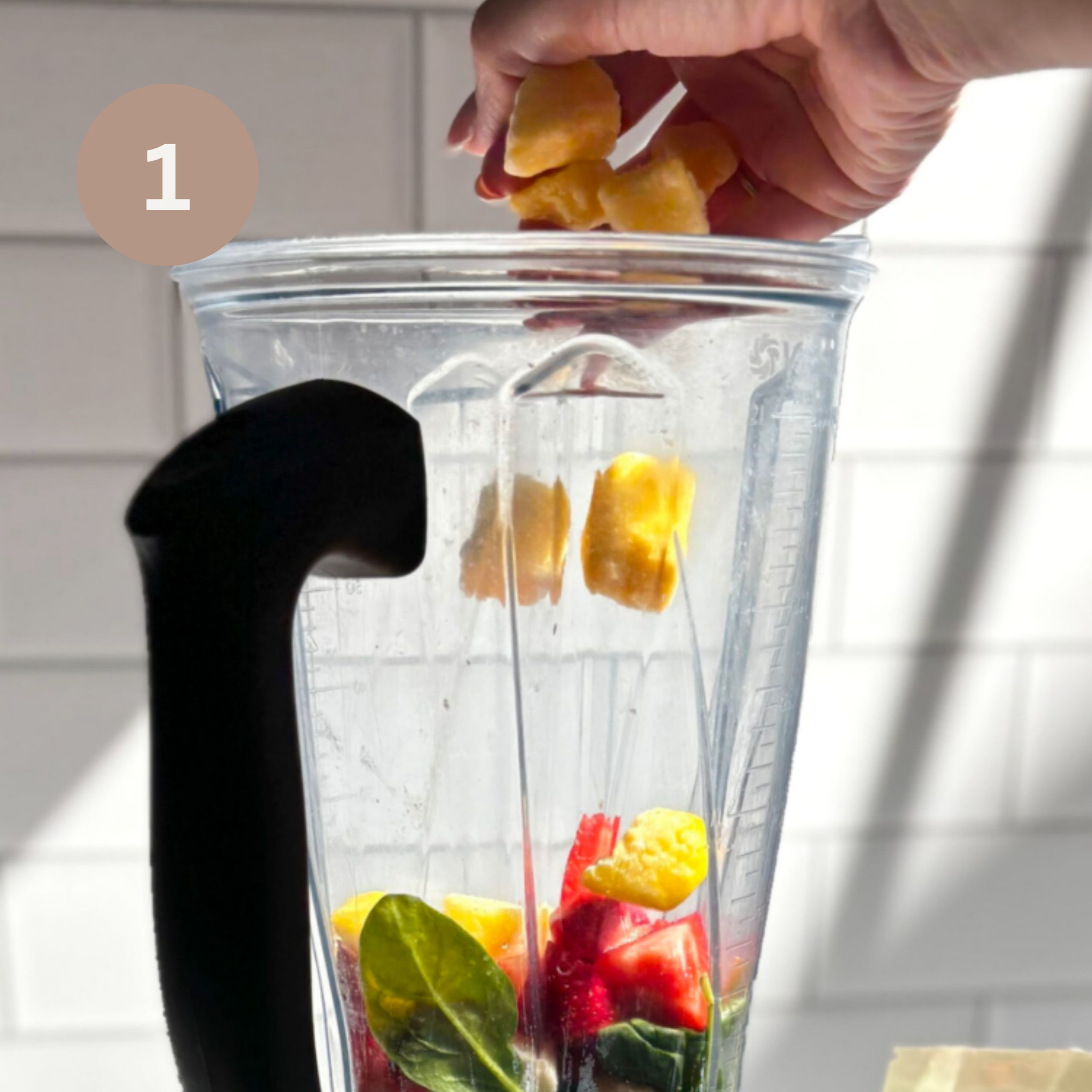 High-Fiber Tropical Smoothie