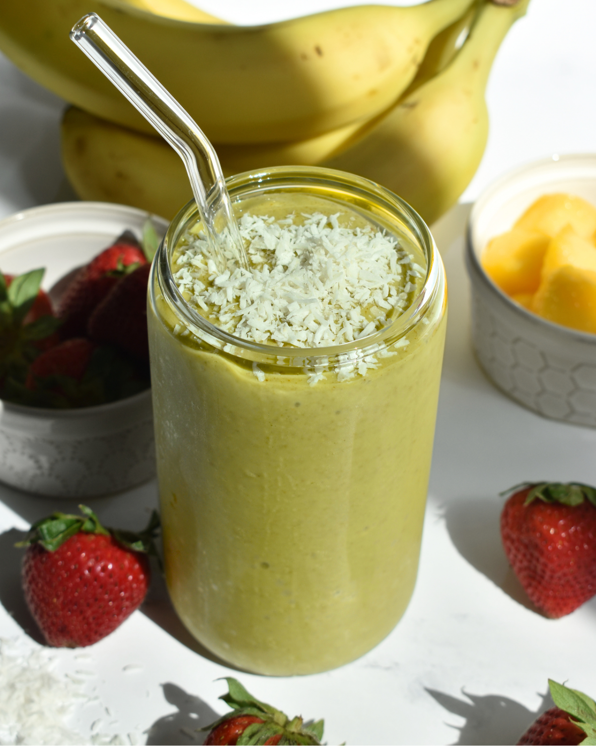 High-Fiber Tropical Smoothie