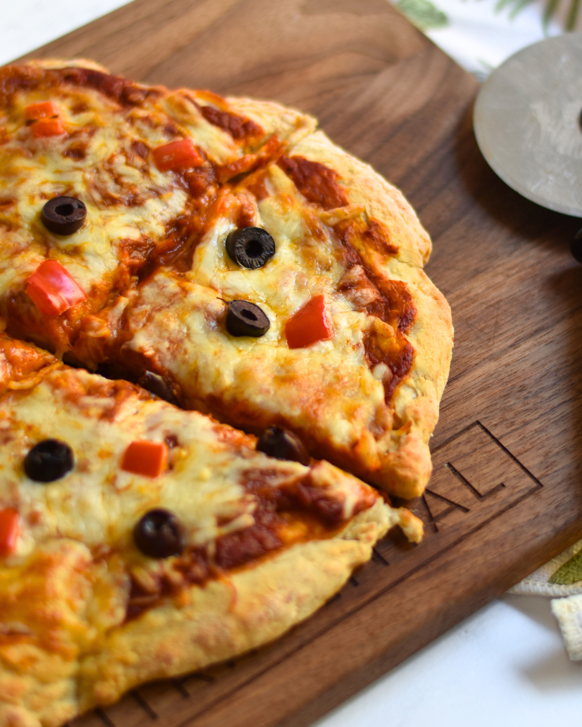 High-Protein Cottage Cheese Pizza