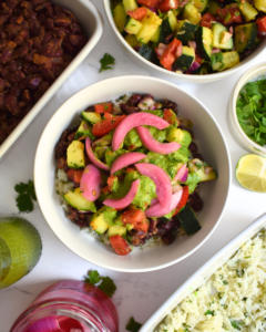 Indian-Inspired Burrito Bowls