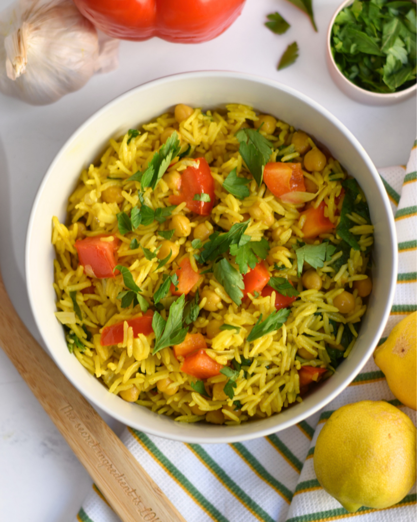 Lemon Veggie Rice